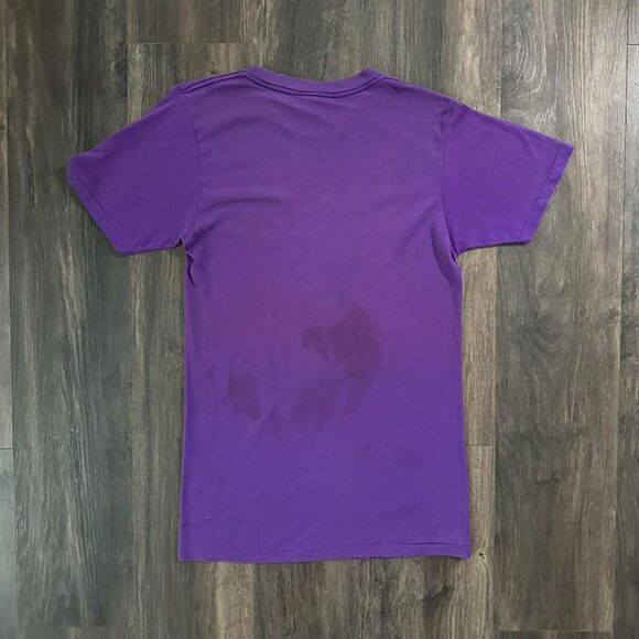 Vtg 80's T-Shirt Minnesota Vikings NFL Champion Single Stitch Short Sleeve Large - Picture 3 of 6